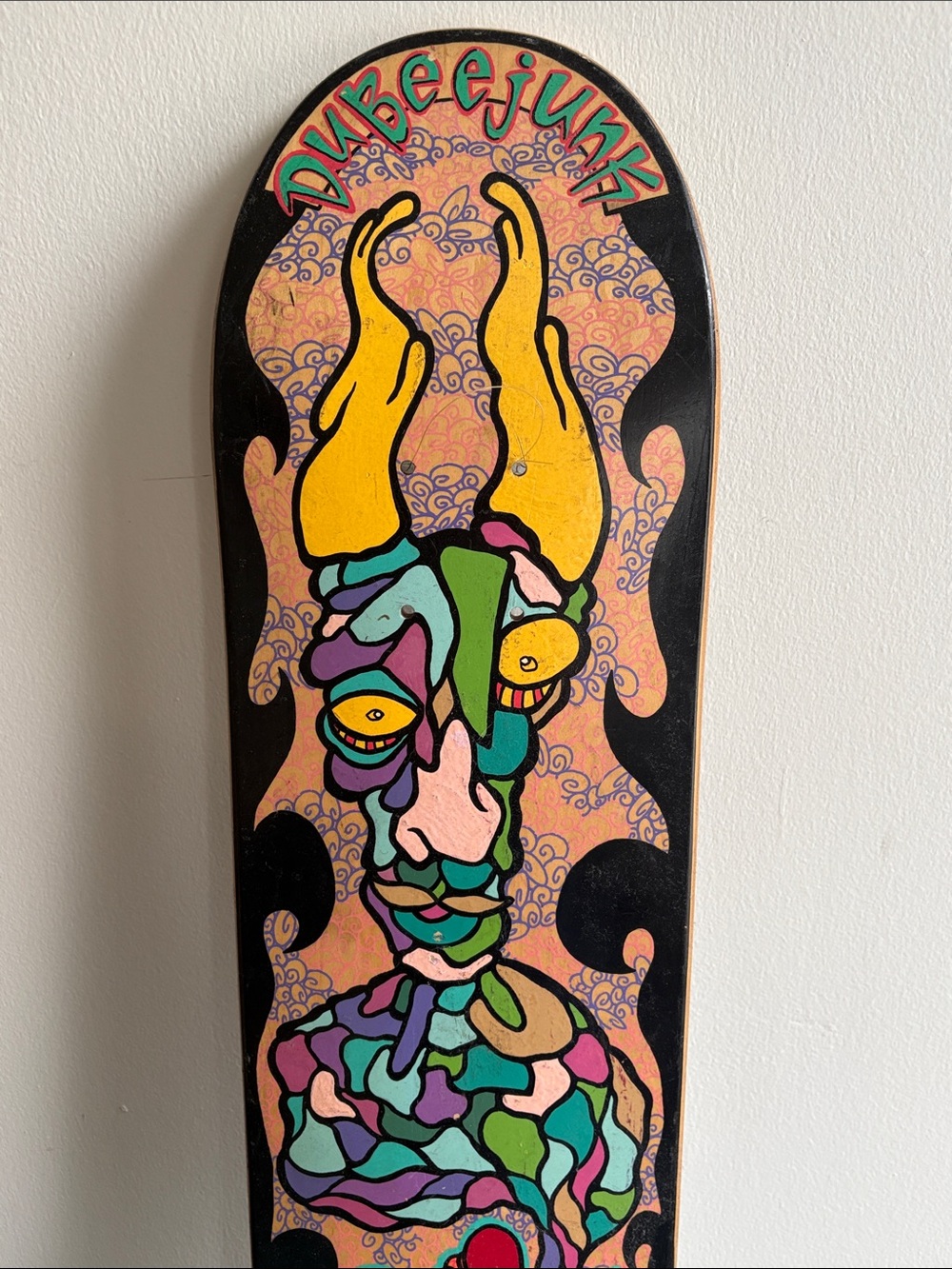Psychedelic Skateboard Deck - Picture 3 of 4